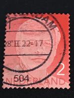 3226 Nederland 2019 NVPH 3709 WA 2 rood - gestempeld, Postzegels en Munten, Postzegels | Nederland, Ophalen of Verzenden, Na 1940