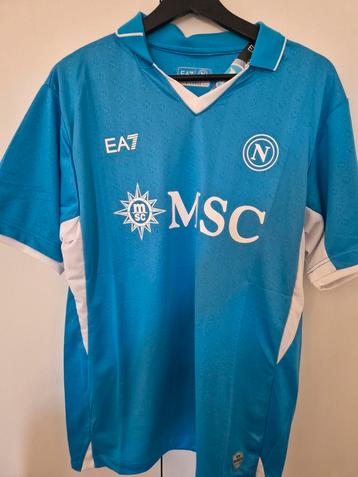 Napoli thuis shirt 24-25 beschikbaar voor biedingen
