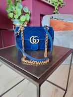 Gucci Velvet Marmont Tas - Roze Voering, Sieraden, Tassen en Uiterlijk, Ophalen of Verzenden