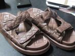 Kurt Geiger London Orson gevoerde sandalen Bruin mt 41, Sandalen, Kurt Geiger, Bruin, Ophalen of Verzenden