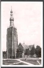 Oude ansicht - Hilvarenbeek - R.K. Kerk - 1954- NB., Ophalen of Verzenden, 1940 tot 1960, Gelopen, Noord-Brabant