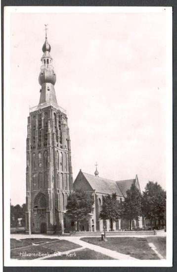 Oude ansicht - Hilvarenbeek - R.K. Kerk - 1954- NB. beschikbaar voor biedingen