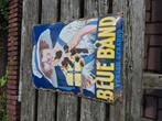 Oud emaille reclame bord blue band, Verzamelen, Ophalen, Zo goed als nieuw, Reclamebord