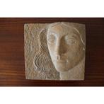 Joop van Kralingen Terracotta Tegel Gesigneerd, Antiek en Kunst, Kunst | Beelden en Houtsnijwerken, Ophalen of Verzenden