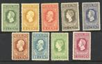 Jubileumzegels, NVPH 90-98, ongebruikt (lees!), Postzegels en Munten, Postzegels | Nederland, Ophalen of Verzenden, T/m 1940, Postfris