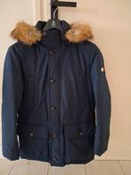 Tommy Hilfiger Winterjas Heren Maat S - Zo Goed Als Nieuw!, Blauw, Tommy Hilfiger, Ophalen of Verzenden, Zo goed als nieuw