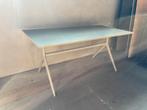 Ikea bureau onderstel + berken multiplex blad, Ophalen, Zo goed als nieuw