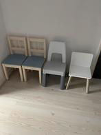 4 kinderstoelen hout stoel kind, Kinderen en Baby's, Kinderkamer | Tafels en Stoelen, Ophalen, Zo goed als nieuw, Stoel(en)