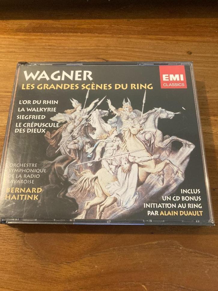 Wagner - Les Grandes Scenes Du Ring (Bernard Haitink / 3cd, Cd's en Dvd's, Cd's | Klassiek, Zo goed als nieuw, Orkest of Ballet