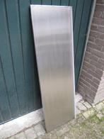 5 wandplanken van roestvrij staal NIEUW, Huis en Inrichting, Woonaccessoires | Wandplanken en Boekenplanken, Ophalen, Zo goed als nieuw