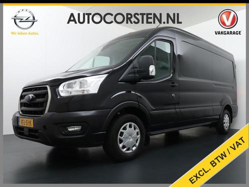 Ford Transit 350 2.0TDCI L3H2 3-Persoons Airco Trekhaak Crui, Auto's, Bestelauto's, Bedrijf, Te koop, ABS, Airconditioning, Alarm