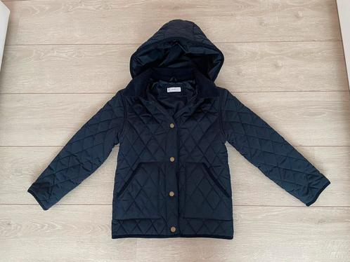 Tussenjas jas donker blauw jongen maat 140 als nieuw, Kinderen en Baby's, Kinderkleding | Maat 140, Zo goed als nieuw, Jongen