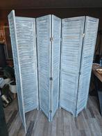 Zgan:
1 kamerscherm 210x165 cm hout,oud grijs, Huis en Inrichting, Ophalen, Zo goed als nieuw