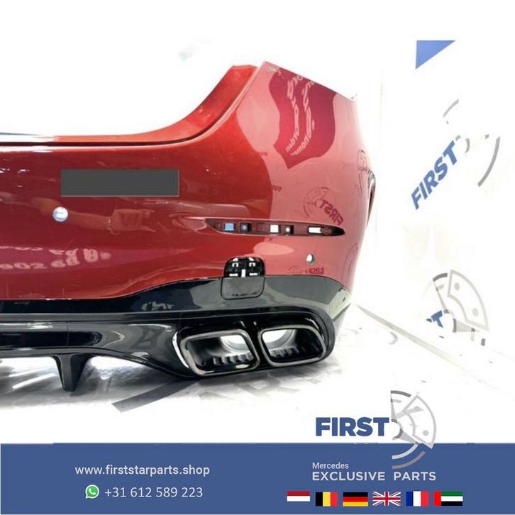 W206 C63s E-PERFORMANCE AMG BUMPER + DIFFUSER A2068850703 C6, Auto-onderdelen, Carrosserie en Plaatwerk, Bumper, Mercedes-Benz