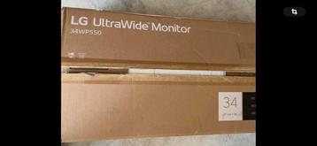 LG UltraWide Monitor 34” (34WP550) – Nieuw in Doos beschikbaar voor biedingen