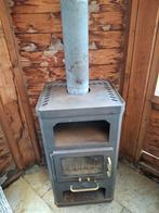 Houtkachel met afvoerpijp, Huis en Inrichting, Kachels, Ophalen, Gebruikt, Hout, Houtkachel