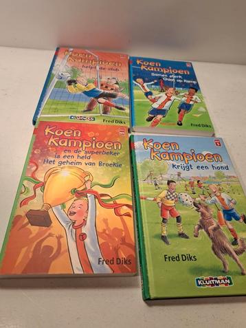 4x Koen Kampioen boeken  - Kluitman  beschikbaar voor biedingen