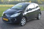 Ford Ka 1.2 Titanium Zwart Airco 100.000 km, Auto's, Voorwielaandrijving, Stof, Gebruikt, 1242 cc