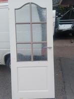 2 nette wel iets beschadigde binnendeuren  83x199 opdek, Ophalen, 80 tot 100 cm, Binnendeur, 200 tot 215 cm