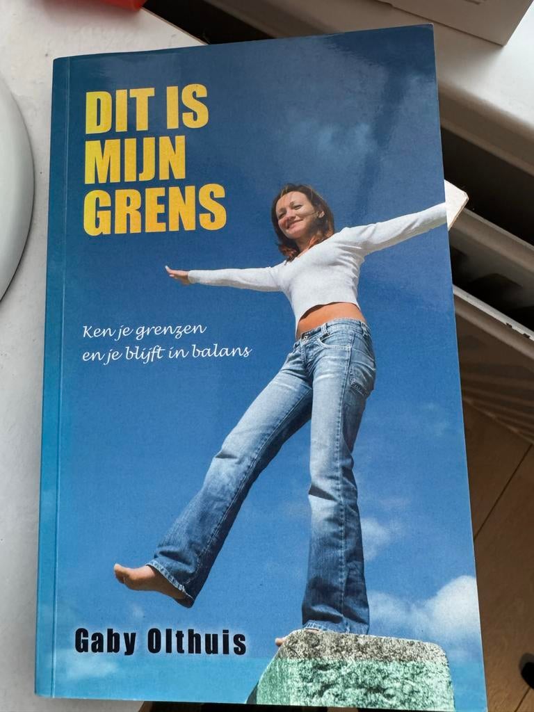Dit is mijn grens - Gaby Olthuis, Ophalen of Verzenden, Gelezen, Overige onderwerpen