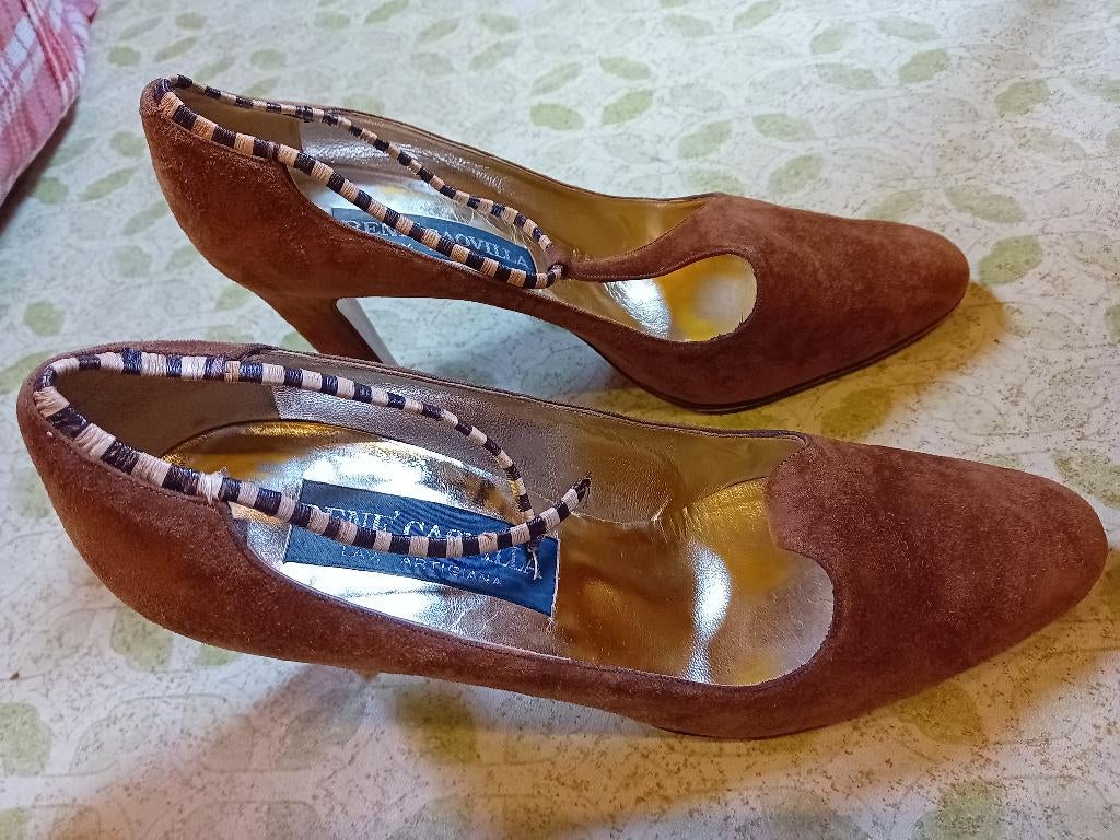 vintage modieuze pumps, Ophalen of Verzenden, Gedragen