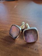 Manchetknopen, Sieraden, Tassen en Uiterlijk, Manchetknopen, Ophalen of Verzenden, Zo goed als nieuw, Overige materialen