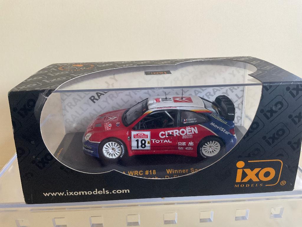 IXO Citroën Xsara WRC#18 Winner Rally SAN REMO mint/box 2003, Ophalen of Verzenden, Zo goed als nieuw, Auto, Overige merken