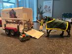 Schleich pick up met trailer, Ophalen, Zo goed als nieuw