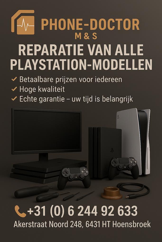 Reparatie van alle PlayStation-modellen, Boeken, Informatica en Computer, Zo goed als nieuw, Ophalen of Verzenden