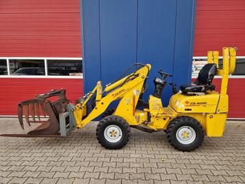 JOB-MANN 100 MINI SHOVEL PALLETVORKEN EN PELIKAANBAK 1639UUR beschikbaar voor biedingen
