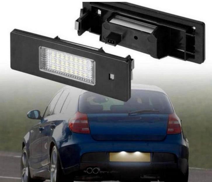 Bmw 1-serie LED Felle kentekenverlichting kenteken licht set, Auto diversen, Tuning en Styling, Ophalen of Verzenden