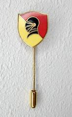 Geëmailleerd speldje Ie tot IVe Eskadron Vechtwagens KNIL, Verzamelen, Militaria | Algemeen, Verzenden, Landmacht, Nederland, Embleem of Badge