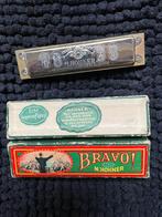 Mondharmonica Bravo M. Hohner, Muziek en Instrumenten, Blaasinstrumenten | Mondharmonica's, Ophalen of Verzenden, Gebruikt, C-mondharmonica