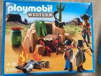 Playmobil Western Bandieten met schuilplaats 5250, Kinderen en Baby's, Speelgoed | Playmobil, Ophalen of Verzenden, Nieuw, Complete set