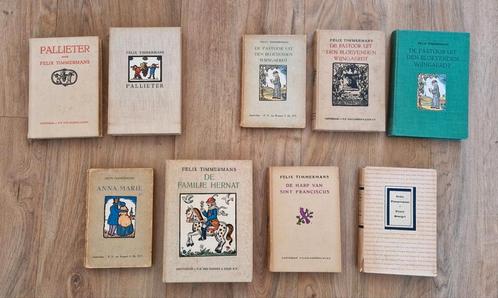 Oude Boeken Felix Timmermans, 3x 1e druk, Boeken, Overige Boeken, Gelezen, Ophalen of Verzenden