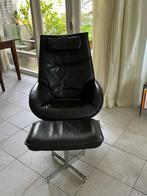 Daisy relax fauteuil incl. voetensteun - leder, Huis en Inrichting, Leer, Zo goed als nieuw, Ophalen