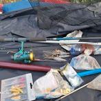 Hengel met molen werphengel en diversen, Watersport en Boten, Hengelsport | Algemeen, Ophalen, Gebruikt, Werphengel