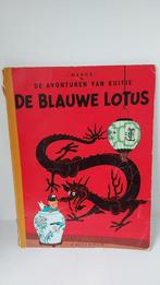 Kuifje - De blauwe Lotus stripboek, Boeken, Ophalen of Verzenden, Zo goed als nieuw