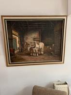 SCHITTEREND SCHILDERIJ VAN A. de BERNARDI, Antiek en Kunst, Kunst | Schilderijen | Klassiek, Ophalen