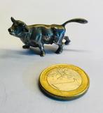 Massief zilveren miniatuur stiertje, Ophalen of Verzenden, Nieuw, Beeldje of Figuurtje