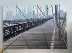 IKEA Canvas Brooklyn Bridge 140x200 - Aluminium Frame, Ophalen, Zo goed als nieuw