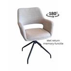 Eetkamerstoel Madore van €159,50 nu voor €89,75 per stuk, Overige kleuren, Nieuw, Ophalen of Verzenden, Stof