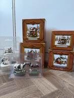 Luville kerstdorp huisjes boerderij set, Diversen, Kerst, Ophalen, Zo goed als nieuw