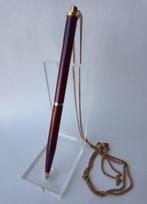 Ballpoint Sheaffer fine met ketting – white dot, Verzamelen, Pennenverzamelingen, Verzenden, Balpen, Sheaffer