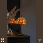 Tiffany Tafellamp Solea - 20 cm, Nieuw, Ophalen of Verzenden, Glas, Tiffany