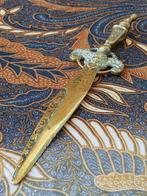 Zeldzame antieke Engelse briefopener van koper 27,2 cm. 1870, Antiek en Kunst, Antiek | Koper en Brons, Ophalen of Verzenden, Koper