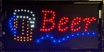 Beer bier bierglas ledlamp wanddeco lichtbak cafe deco lamp, Info@deconoord.nl, Deco Noord, Nieuw, Ophalen of Verzenden