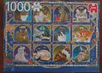 Poezen Katten Puzzel - 1000 Stukjes, Ophalen, 500 t/m 1500 stukjes, Zo goed als nieuw