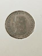 25 cent 1896 wilhelmina nederland, Verzenden, Zilver, 25 cent, Koningin Wilhelmina