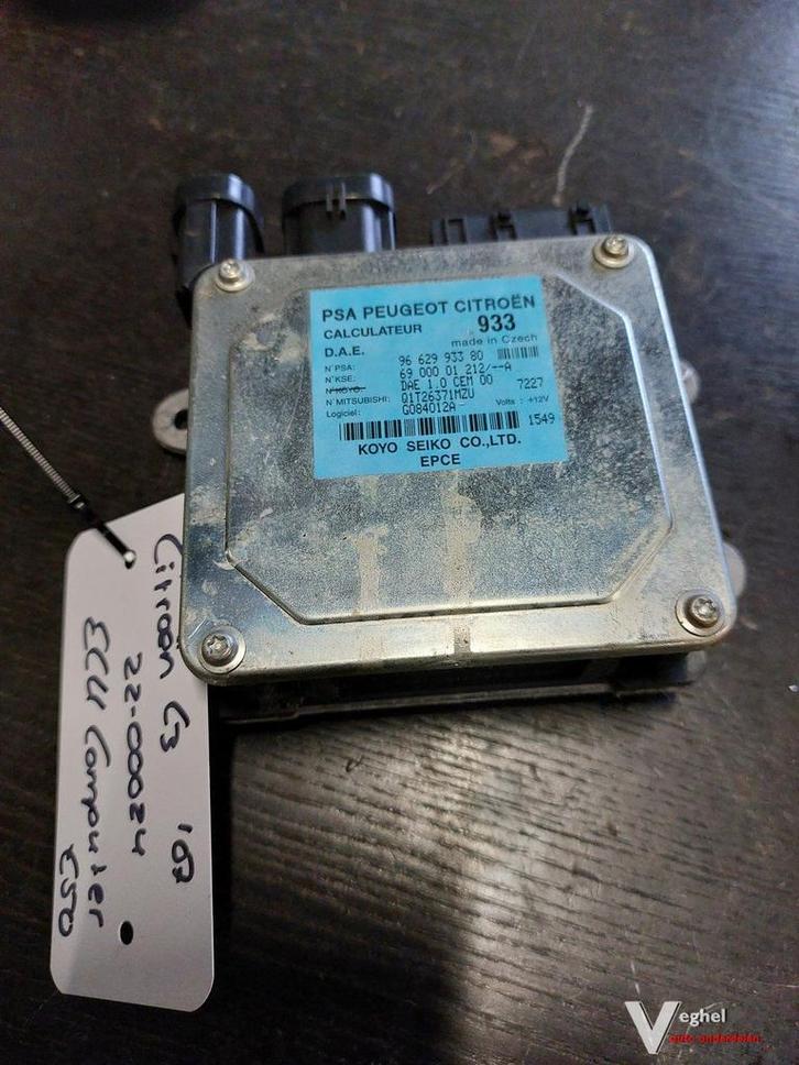 Citroën C3 ECU computer '07, Auto-onderdelen, Elektronica en Kabels, Gebruikt, Ophalen of Verzenden